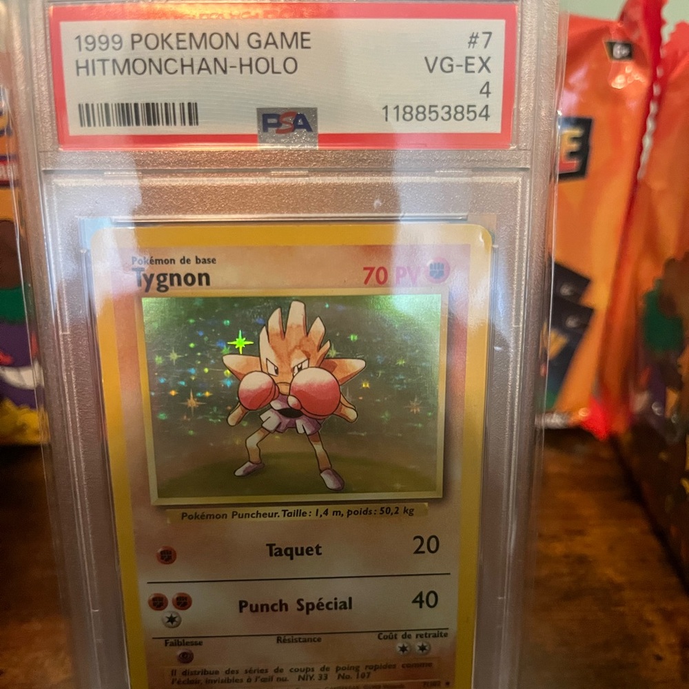 PSA 4 Dutch Base Set Hitmonchan